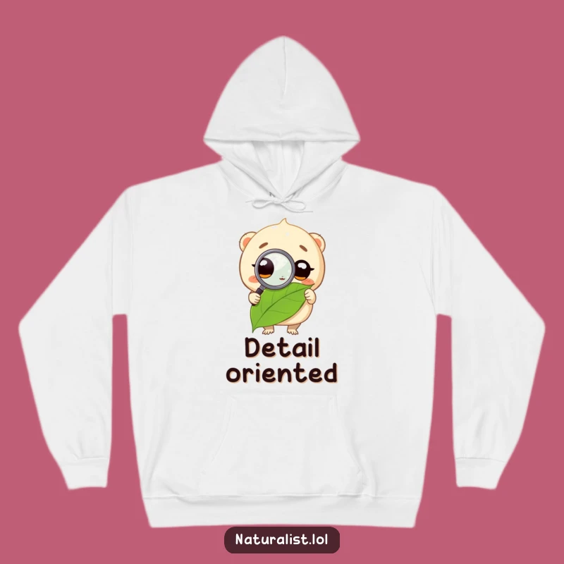 Funny Creature Magnifying Glass Hoodie: Cozy & Comical Exploration Gear